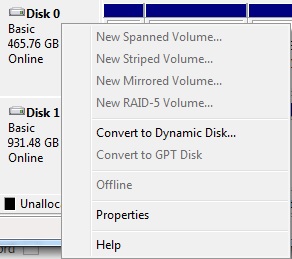 Convert hard disks